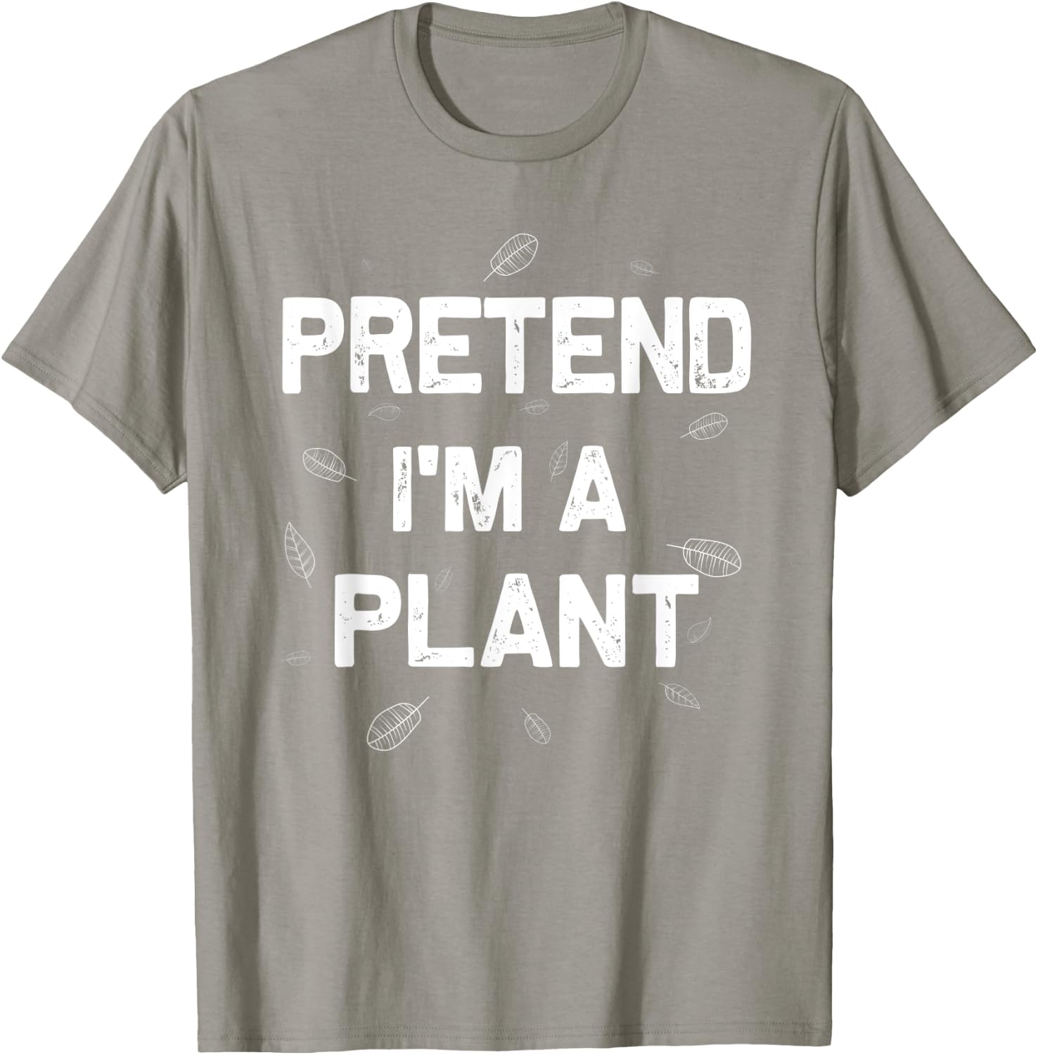 Lazy Halloween Pretend I'M A Plant T-Shirt - T-Shirt | Sand