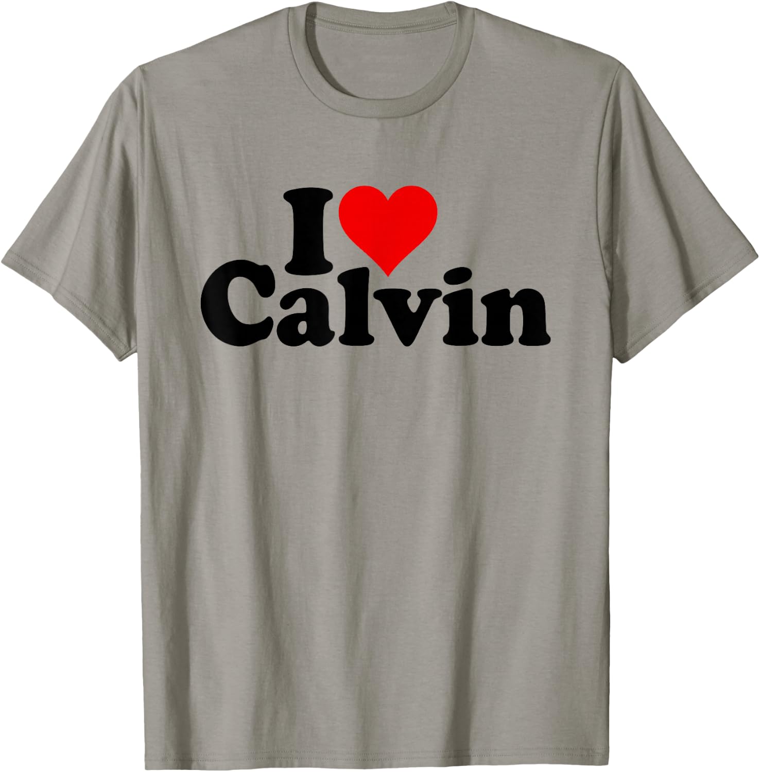 I Love Heart Calvin T-Shirt - T-Shirt | Sand