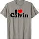 I Love Heart Calvin T-Shirt - T-Shirt | Sand