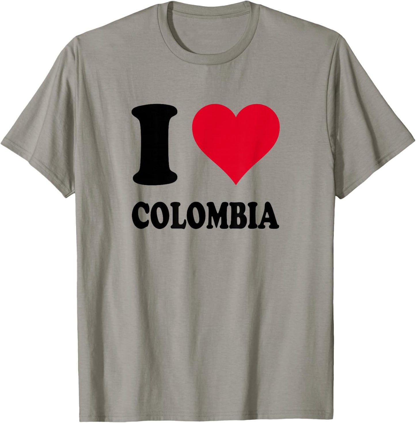 I Love Colombia , white, S T-Shirt - T-Shirt | Sand
