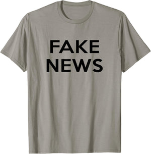 FAKE NEWS Trump den Weg, blue T-Shirt - T-Shirt | Sand