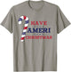 Patriotic Xmas American Have Ameri Christmas Kids Men T-Shirt - T-Shirt | Sand