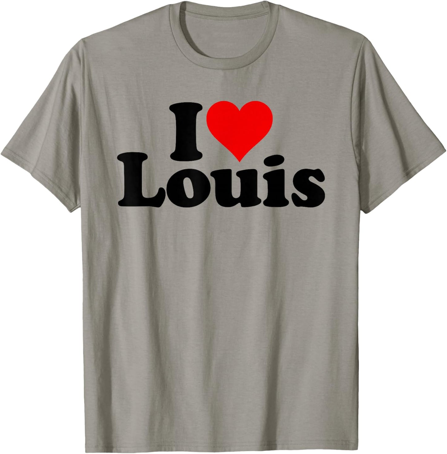 Ich Liebe Herz Louis T-Shirt - T-Shirt | Sand
