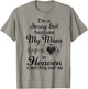 I'm A Strong Girl Because My Mom In Heaven Is Watching Over T-Shirt - T-Shirt | Sand