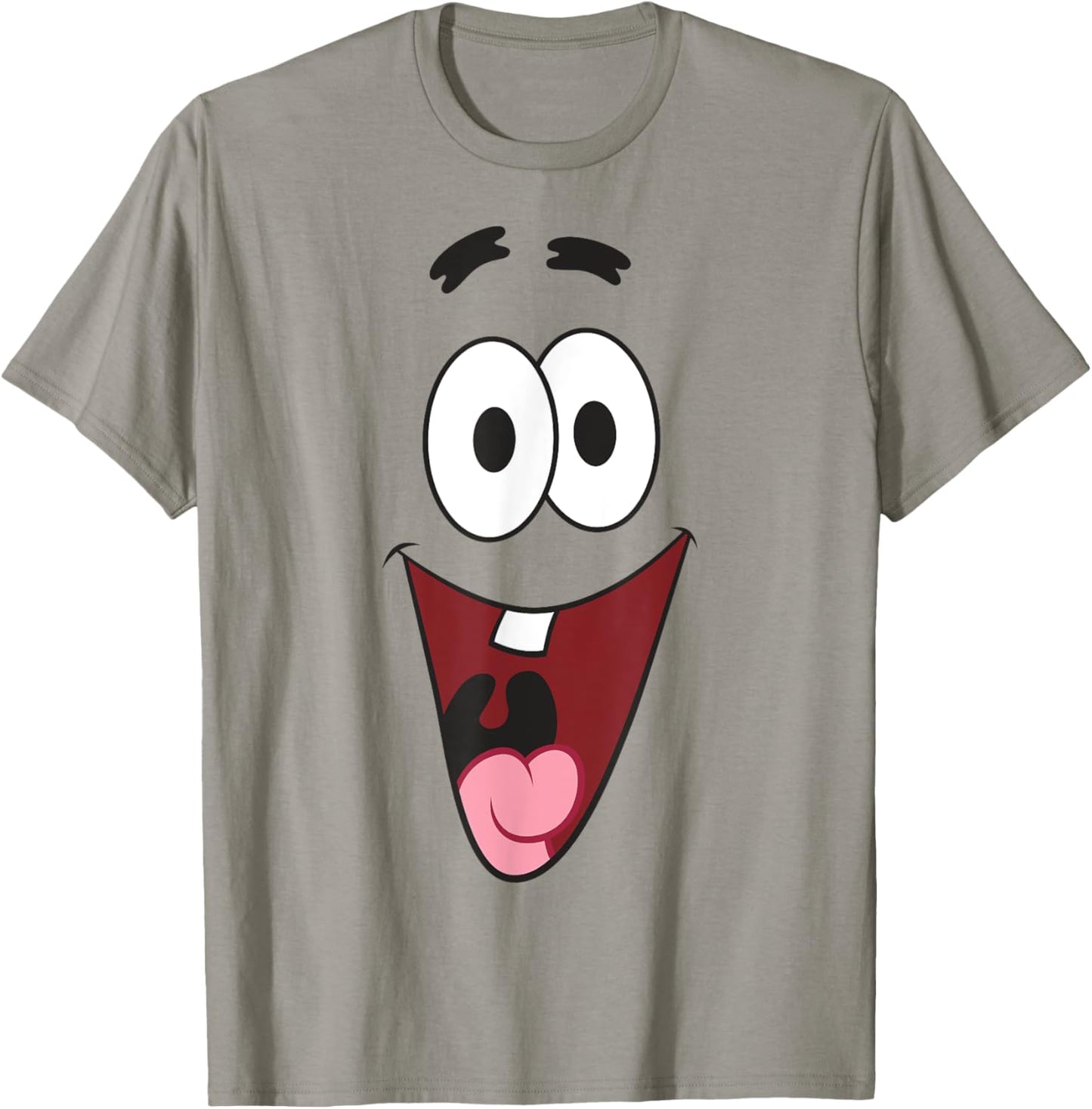 SpongeBob SquarePants Halloween Patrick Laugh Face Costume T-Shirt - T-Shirt | Sand