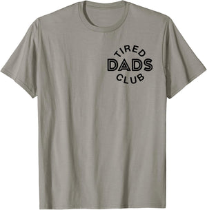Tired Dads Club Playmat Car Race Track Dad Father's Day T-Shirt - T-Shirt | Sand
