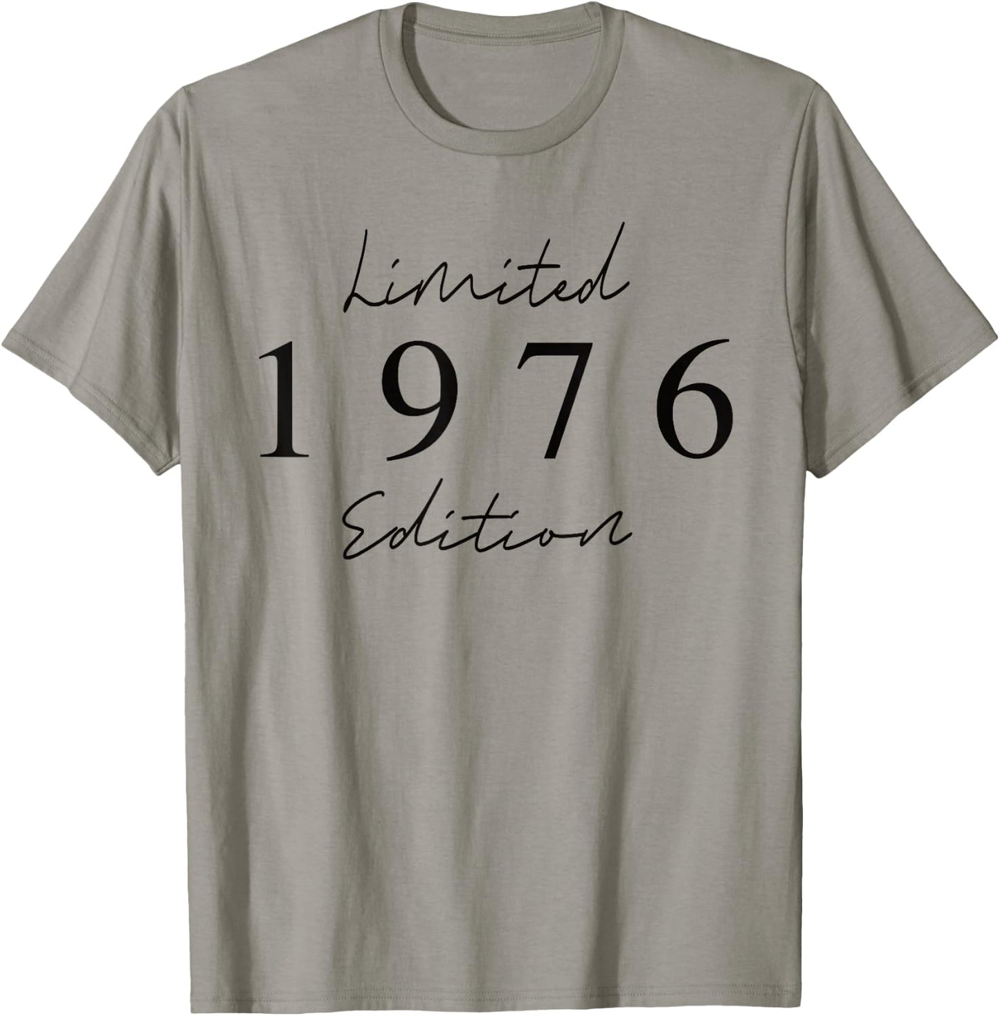 Limited Edition 1976 Birthday 1976 Born 1976 Vintage , blue T-Shirt - T-Shirt | Sand