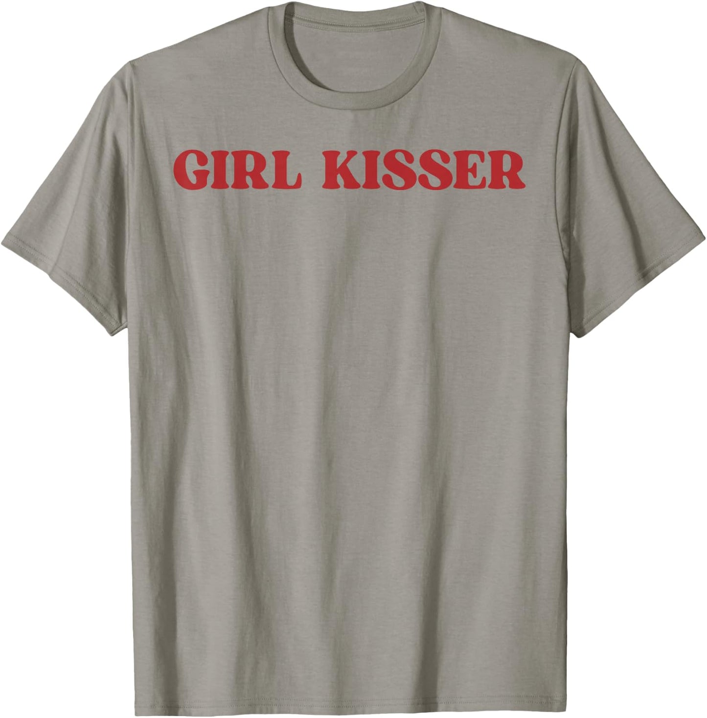 Girl Kisser Lesbian LGBT Gay Bisexual Trans Pride Pansexual T-Shirt - T-Shirt | Sand