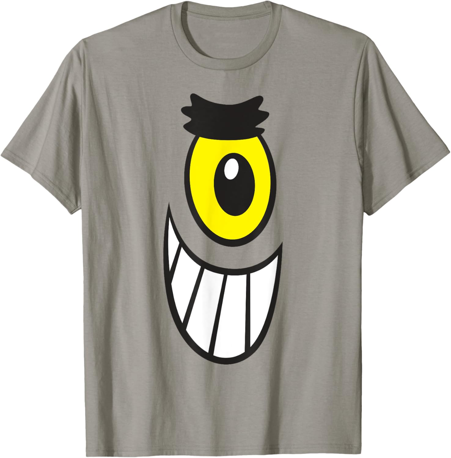 SpongeBob SquarePants Halloween Plankton Big Face Costume , Green T-Shirt - T-Shirt | Sand