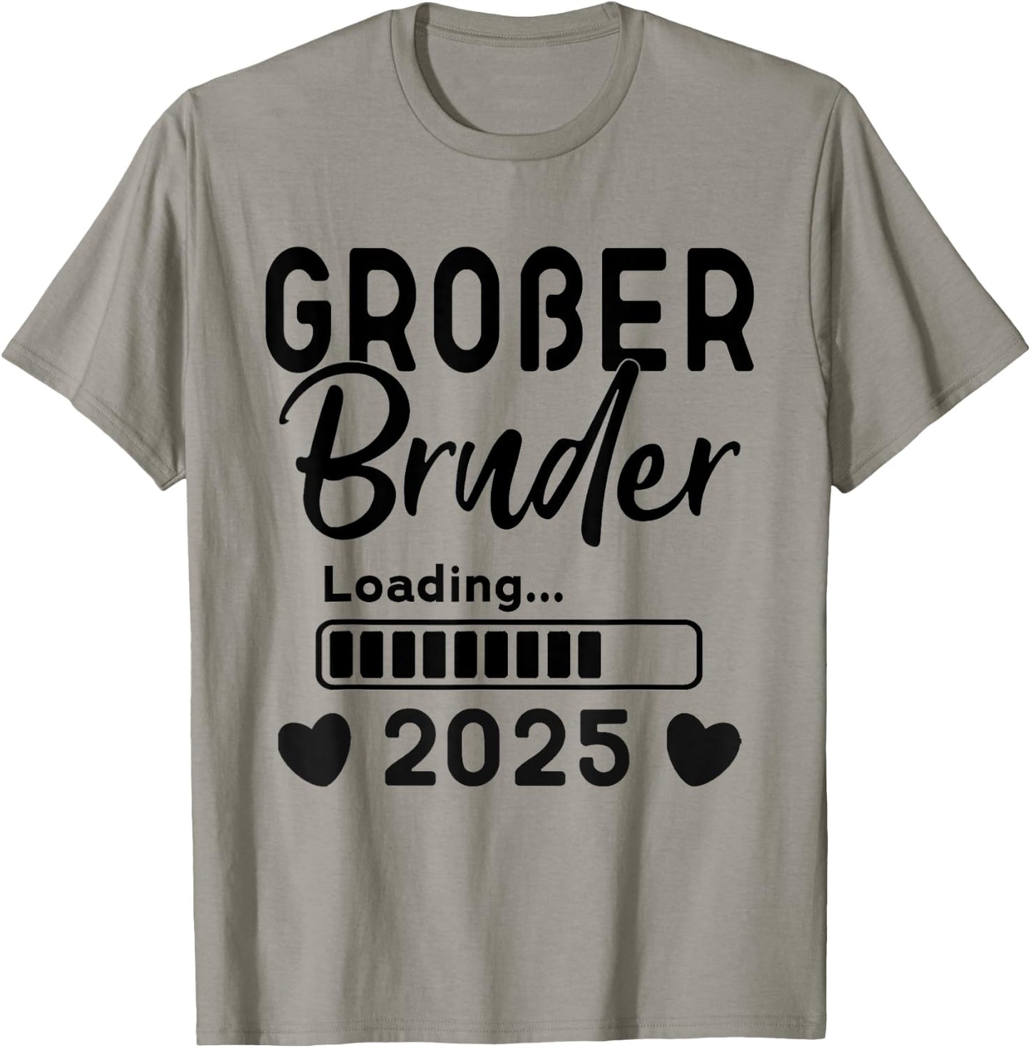 Big Brother Loading 2025, I Will Be Big Brother 2025 , white, S T-Shirt - T-Shirt | Sand