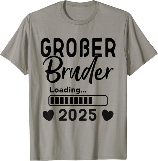 Big Brother Loading 2025, I Will Be Big Brother 2025 , white, S T-Shirt - T-Shirt | Sand