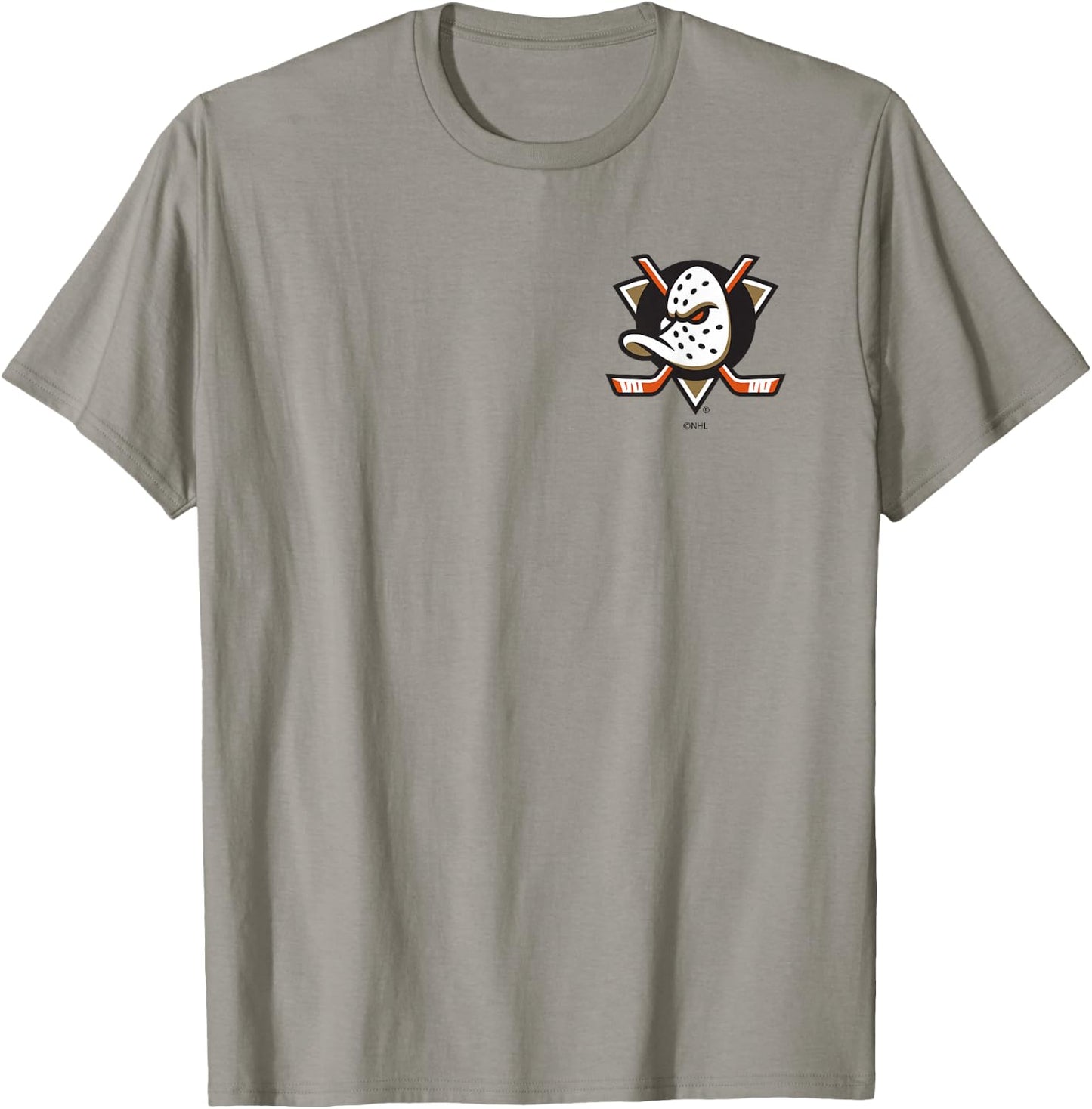 Anaheim Ducks Support Gray Officially Licensed T-Shirt - T-Shirt | Sand