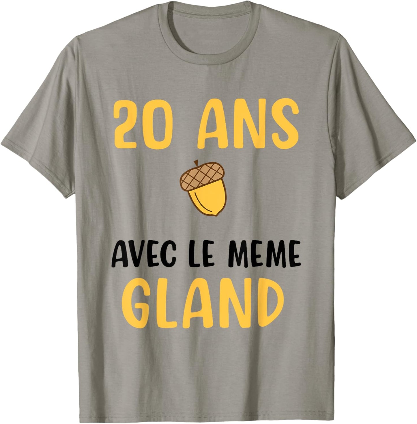 Couple Wedding Anniversary 20 Years Funny Gift Funny T-Shirt - T-Shirt | Sand