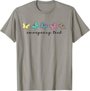 Emergency Room Technician ER Tech Nurse Technologist T-Shirt - T-Shirt | Sand