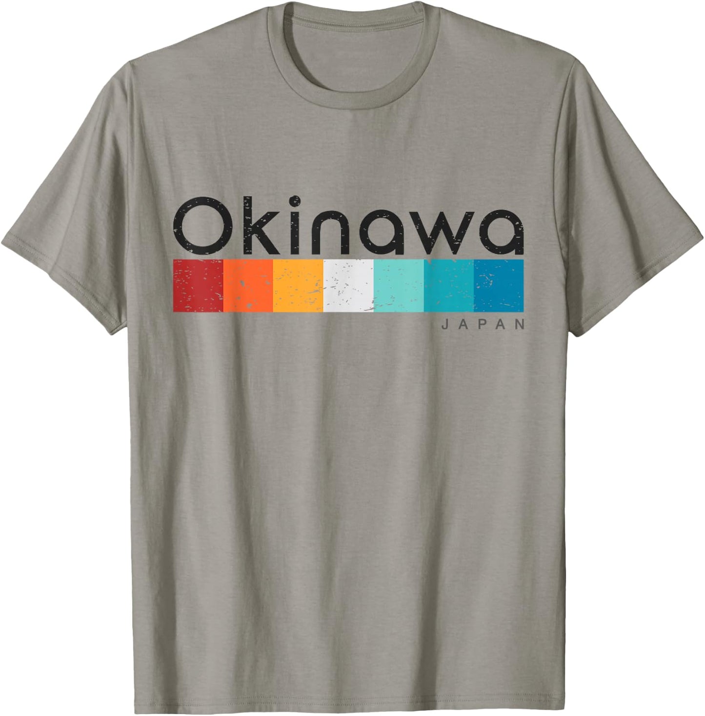 Vintage- im Retrodesign von Okinawa Japan T-Shirt - T-Shirt | Sand