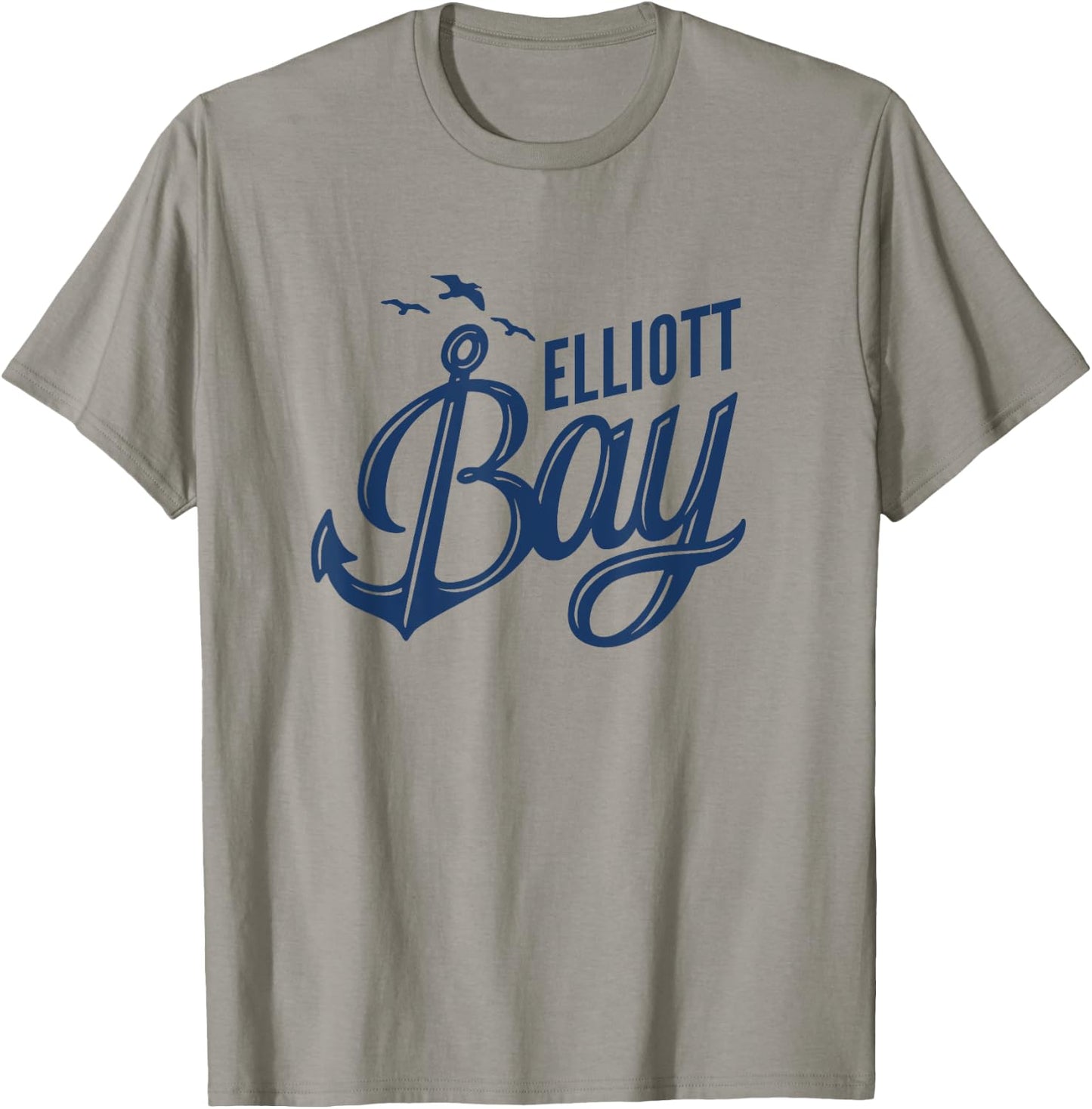 Elliott Bay Puget Sound Seattle Sailing and boating T-Shirt - T-Shirt | Sand
