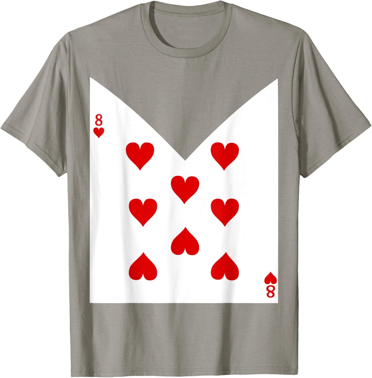 Original Halloween Playing Card Costume Alice In Wonderland T-Shirt - T-Shirt | Sand