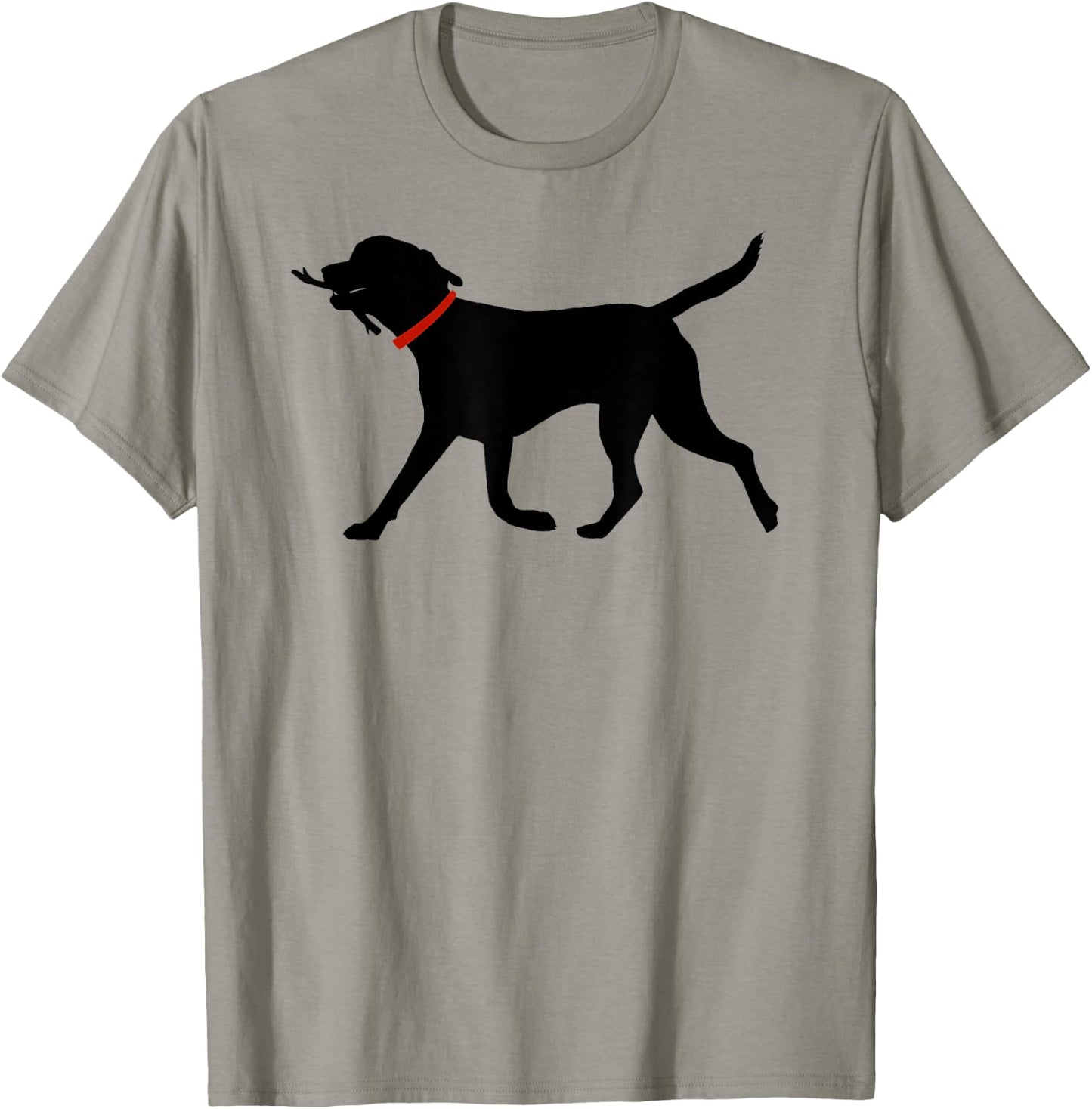 Labrador Retriever Shirt Play Fetch Black Lab T-Shirt - T-Shirt | Sand