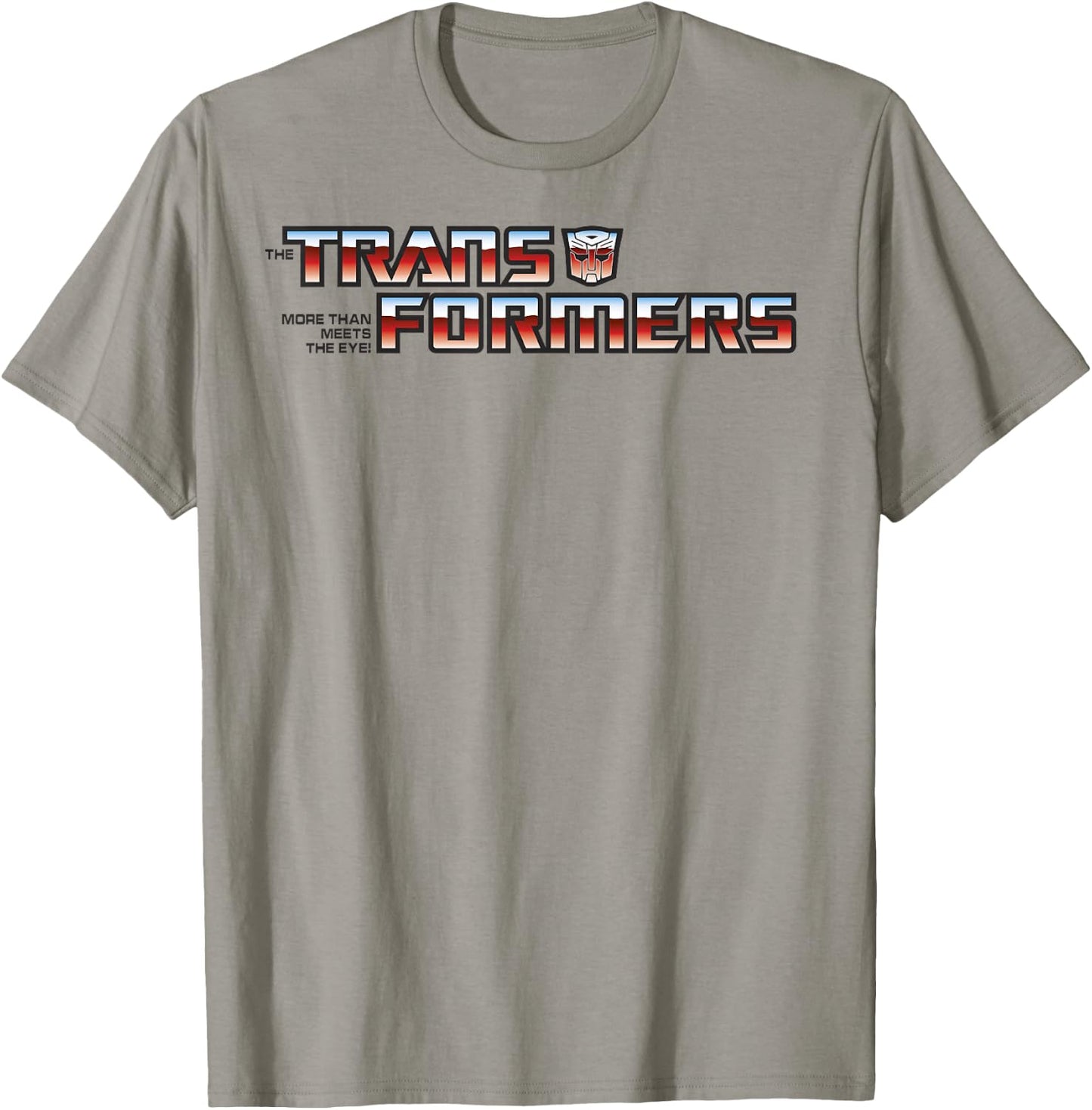 Transformers Red Gradient Classic Vintage Logo T-Shirt - T-Shirt | Sand