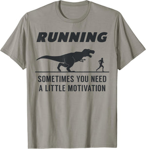 Funny Running Lover Fitness Gym Workout Shirt Gift Men Women T-Shirt - T-Shirt | Sand