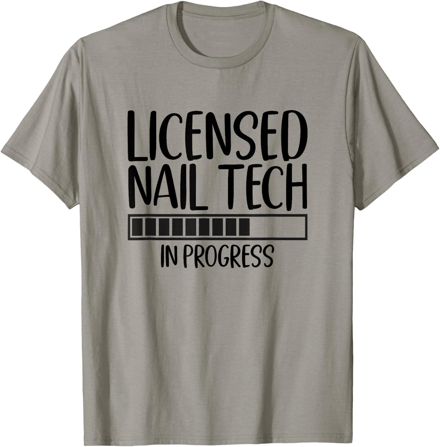 Nail Tech In Progress Future Nail Tech T-Shirt - T-Shirt | Sand