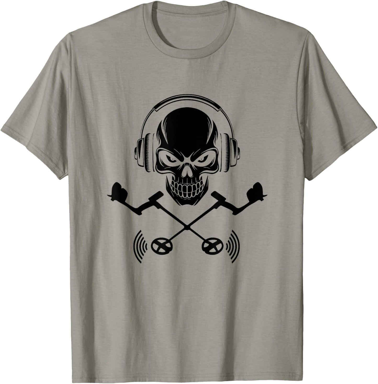 Détecteur de métaux crâne chasse au trésor détecteur de métaux T-Shirt - T-Shirt | Sand