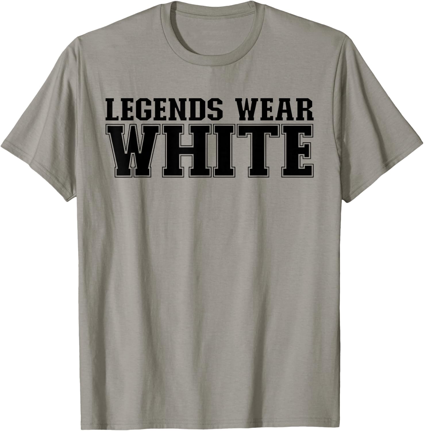 Legends Wear White Spirit Wear Team Game Color War Funny T-Shirt - T-Shirt | Sand