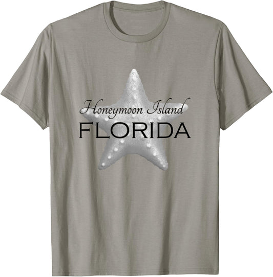 Honeymoon Island Florida Starfish Coastal T-Shirt - T-Shirt | Sand