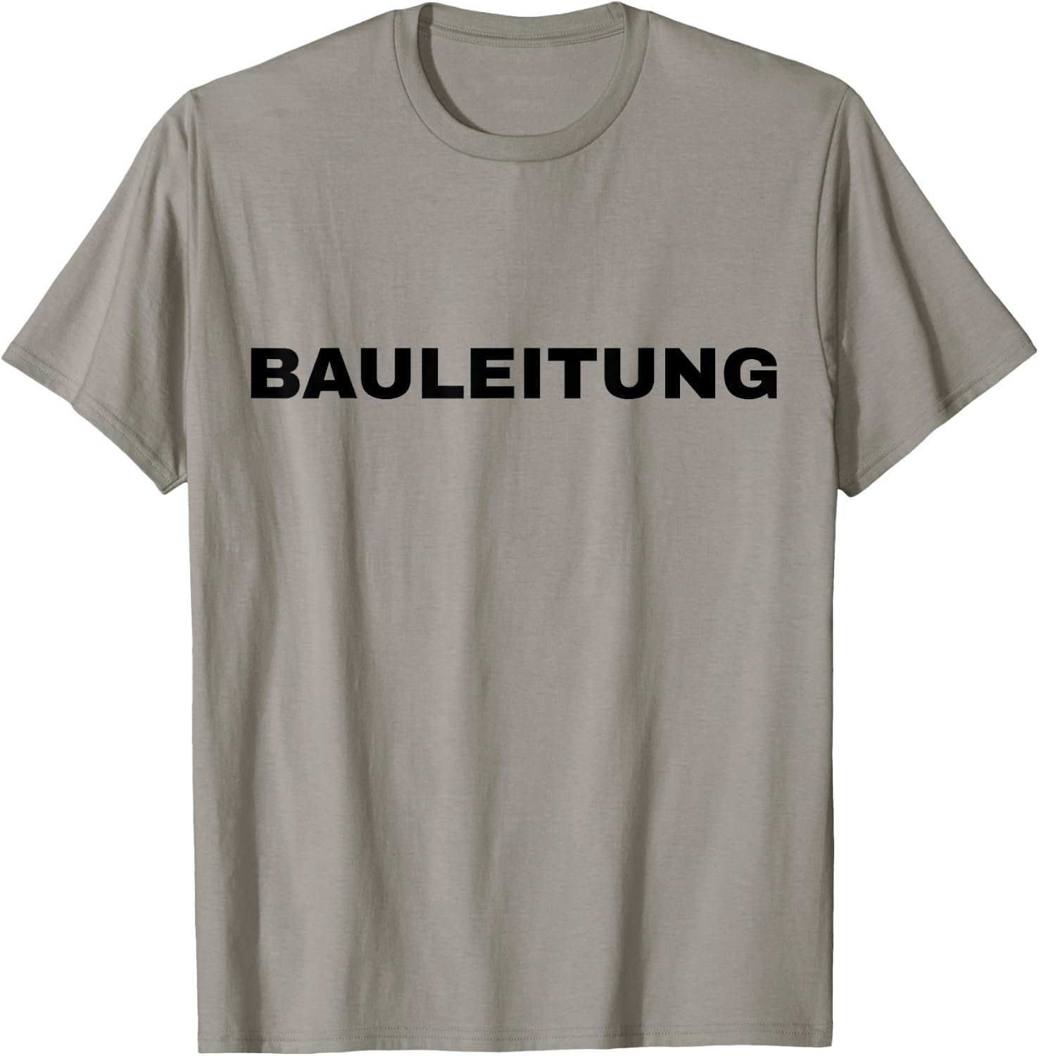 Construction Management Front T-Shirt - T-Shirt | Sand