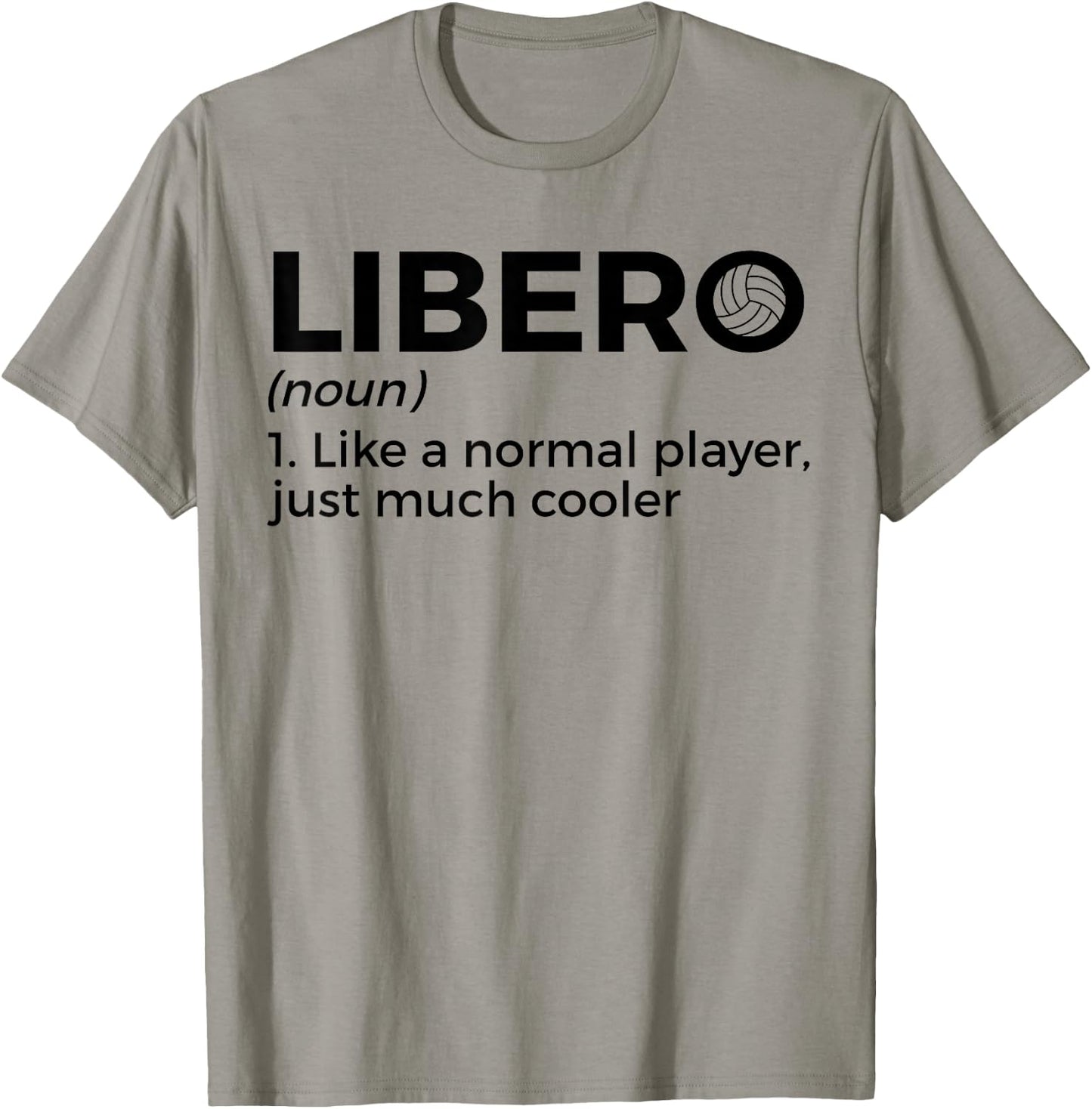 Lustiger Volleyball Libero Definition T-Shirt - T-Shirt | Sand