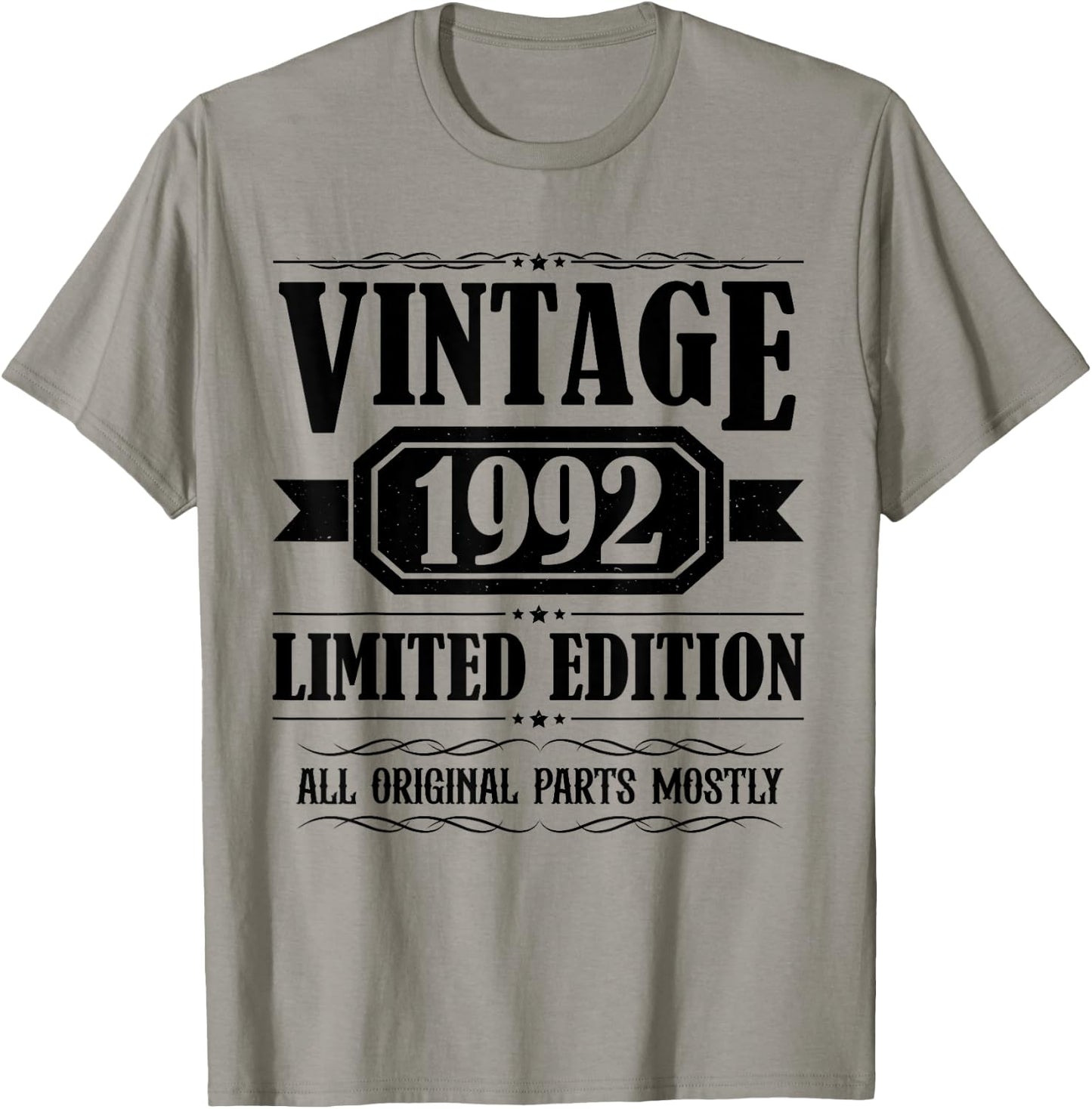 Vintage 1992 T Shirts Retro Funny 1992 Birthday T-Shirt - T-Shirt | Sand