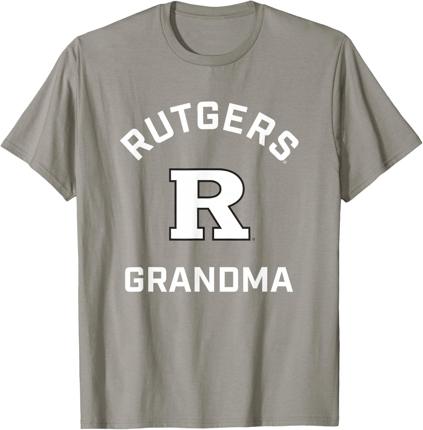 Rutgers University Scarlet Knights Arched Grandma T-Shirt - T-Shirt | Sand