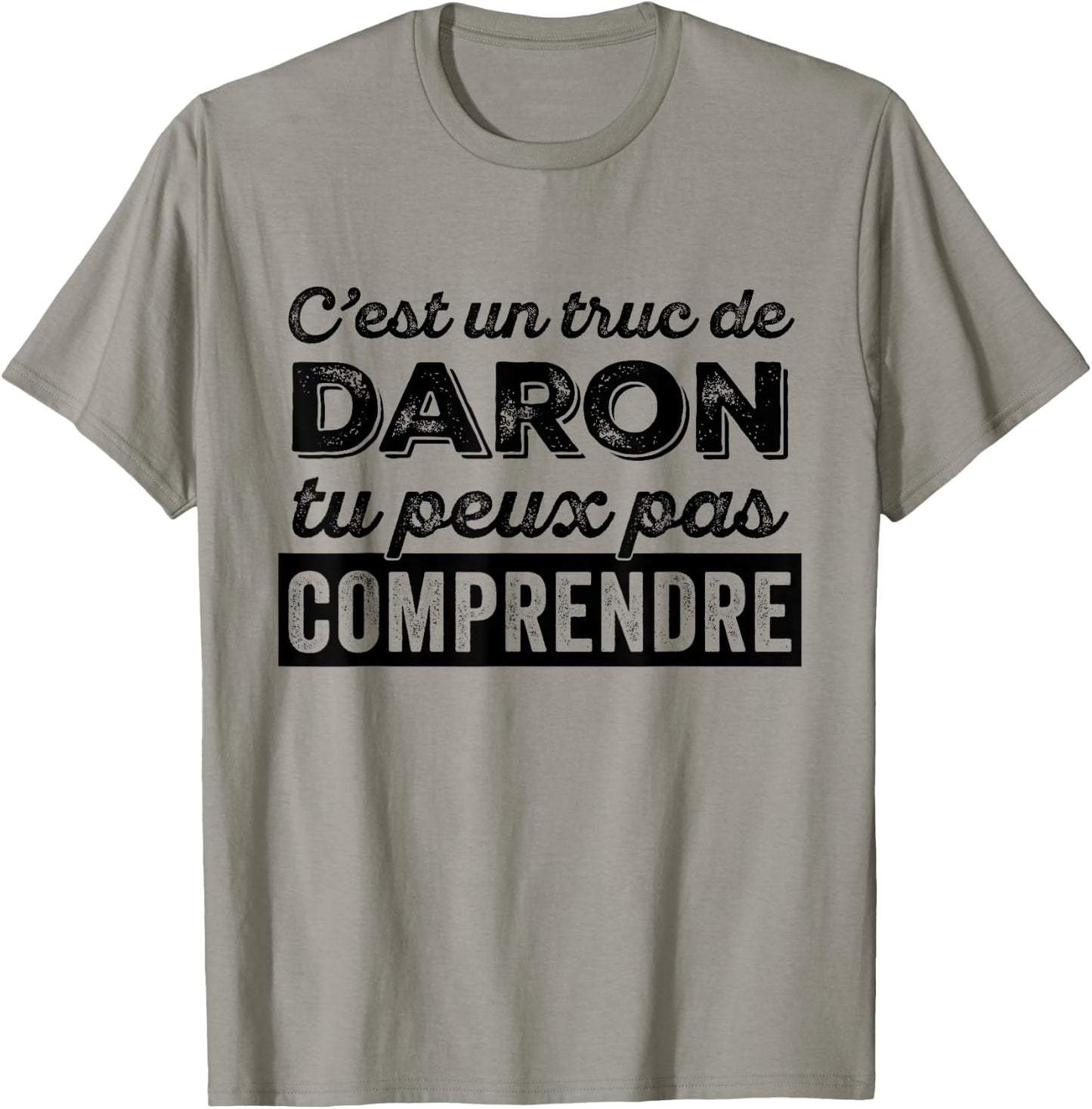 It's a Daron thing, you can't understand dad humor , white, S T-Shirt - T-Shirt | Sand