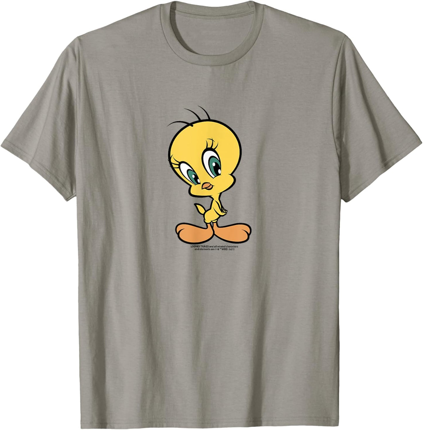 Looney Tunes Tweety Bird Cute Portrait Folded Hands T-Shirt - T-Shirt | Sand