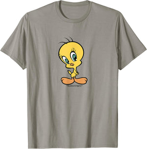 Looney Tunes Tweety Bird Cute Portrait Folded Hands T-Shirt - T-Shirt | Sand