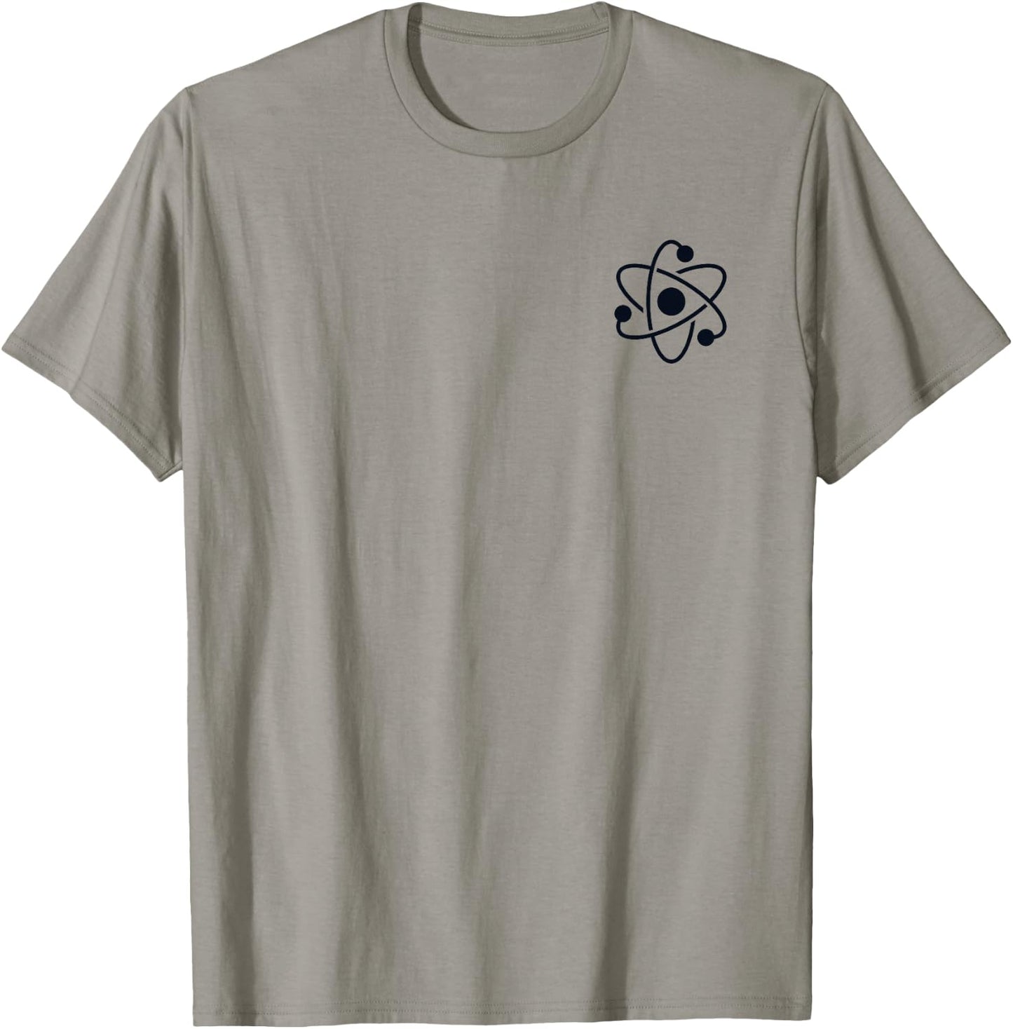 Nuclear Power Logo Emblem Uranium Energy Nuclear Engineer T-Shirt - T-Shirt | Sand