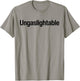 Ungaslightable - Victim Of Gaslighting Narcissistic Abuse T-Shirt - T-Shirt | Sand