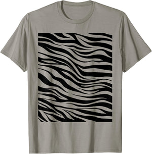 Tiger Stripes Animal Halloween Costume DIY Tiger Stripes T-Shirt - T-Shirt | Sand
