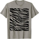 Tiger Stripes Animal Halloween Costume DIY Tiger Stripes T-Shirt - T-Shirt | Sand