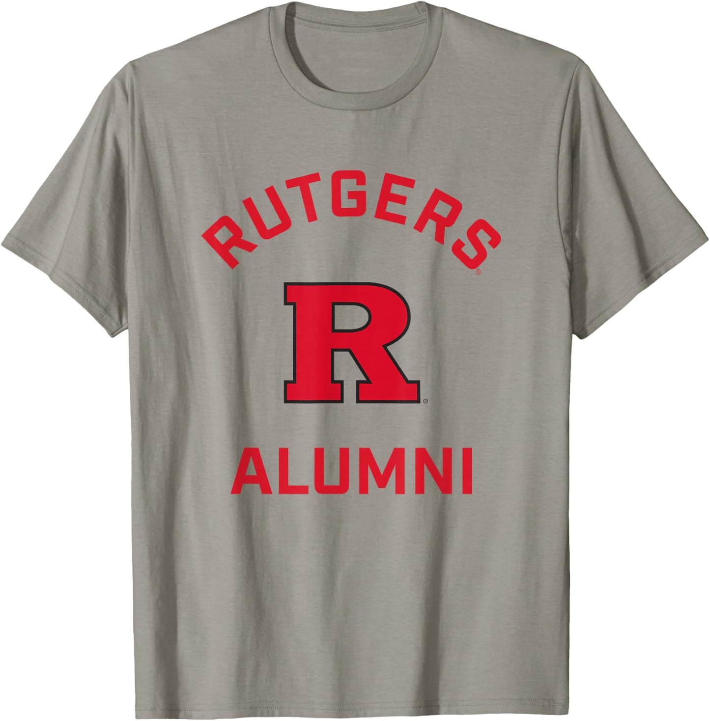 Rutgers University Scarlet Knights Arched Alumni T-Shirt - T-Shirt | Sand