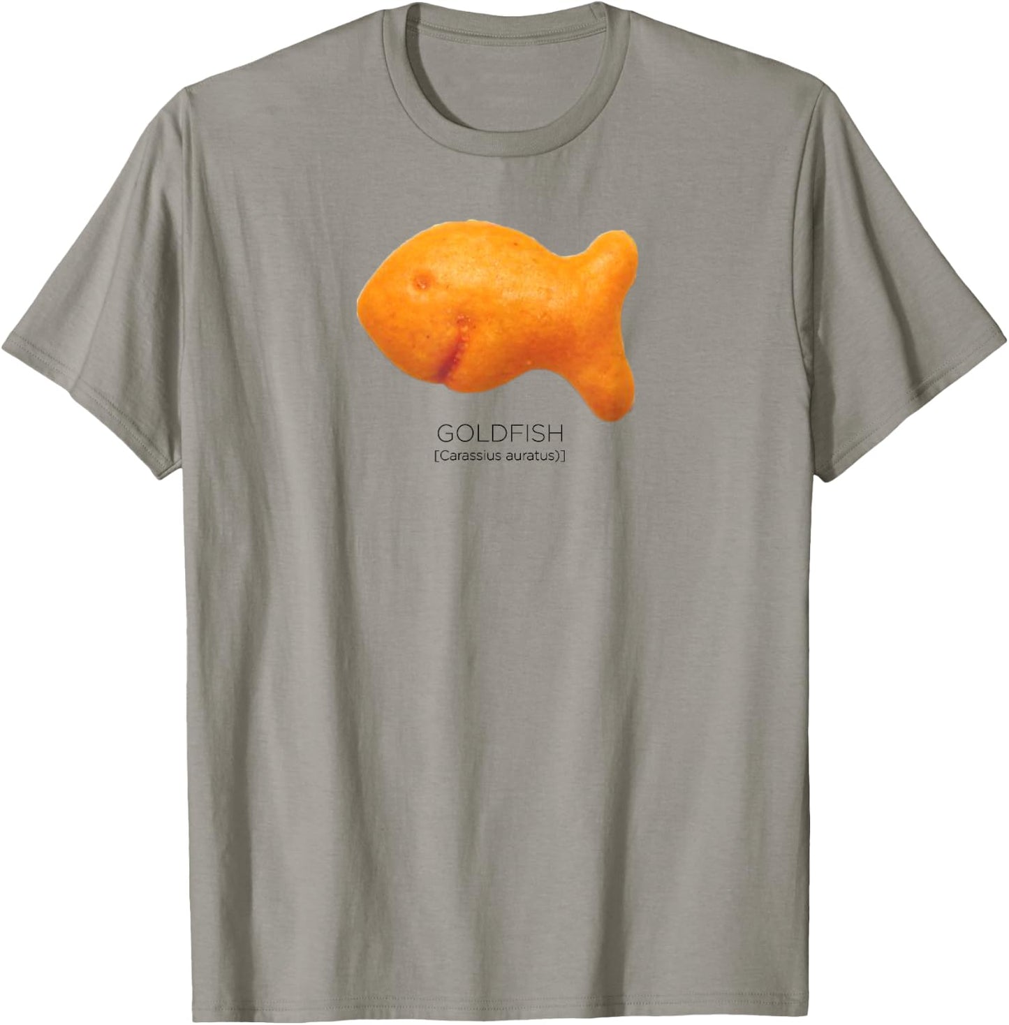Scientific Goldfish Cracker T-Shirt - T-Shirt | Sand