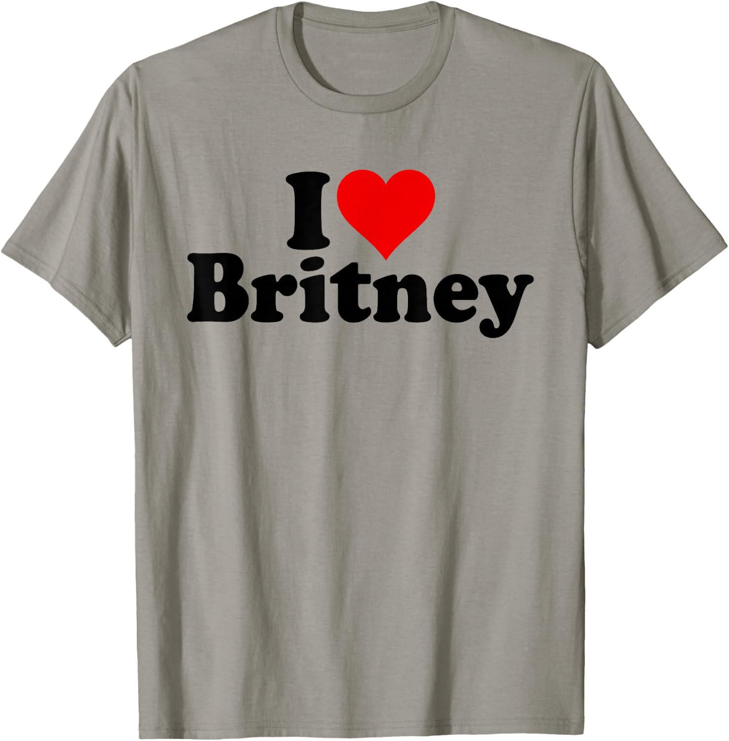 I Love Heart Britney T-Shirt - T-Shirt | Sand