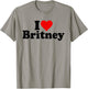 I Love Heart Britney T-Shirt - T-Shirt | Sand