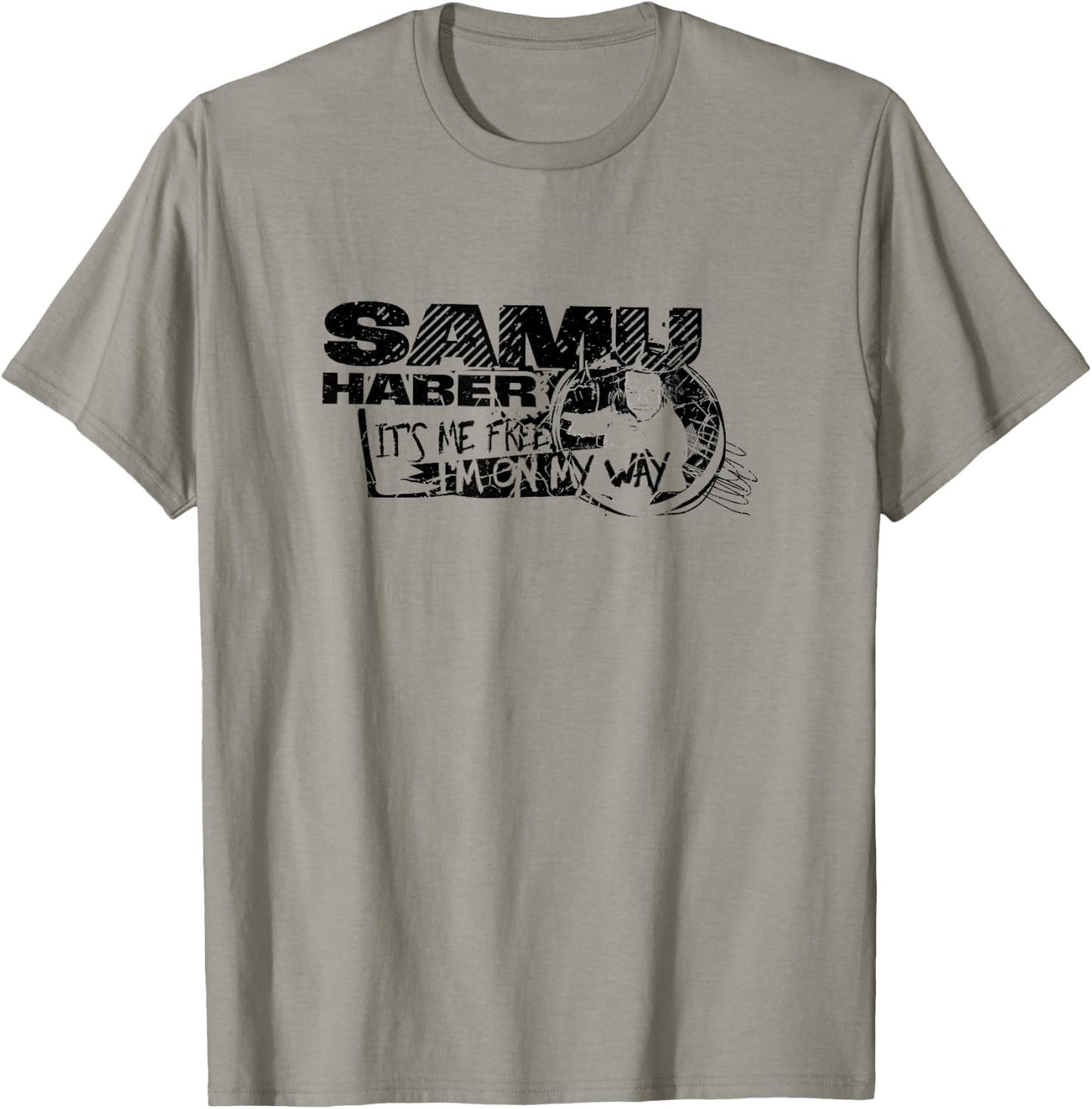 Samu Haber My Future TS , Erwachsene, Weiß, S, Kurzarm T-Shirt - T-Shirt | Sand