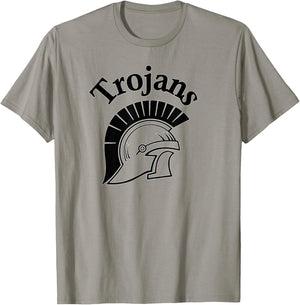 Trojans team - Black Logo T-Shirt - T-Shirt | Sand