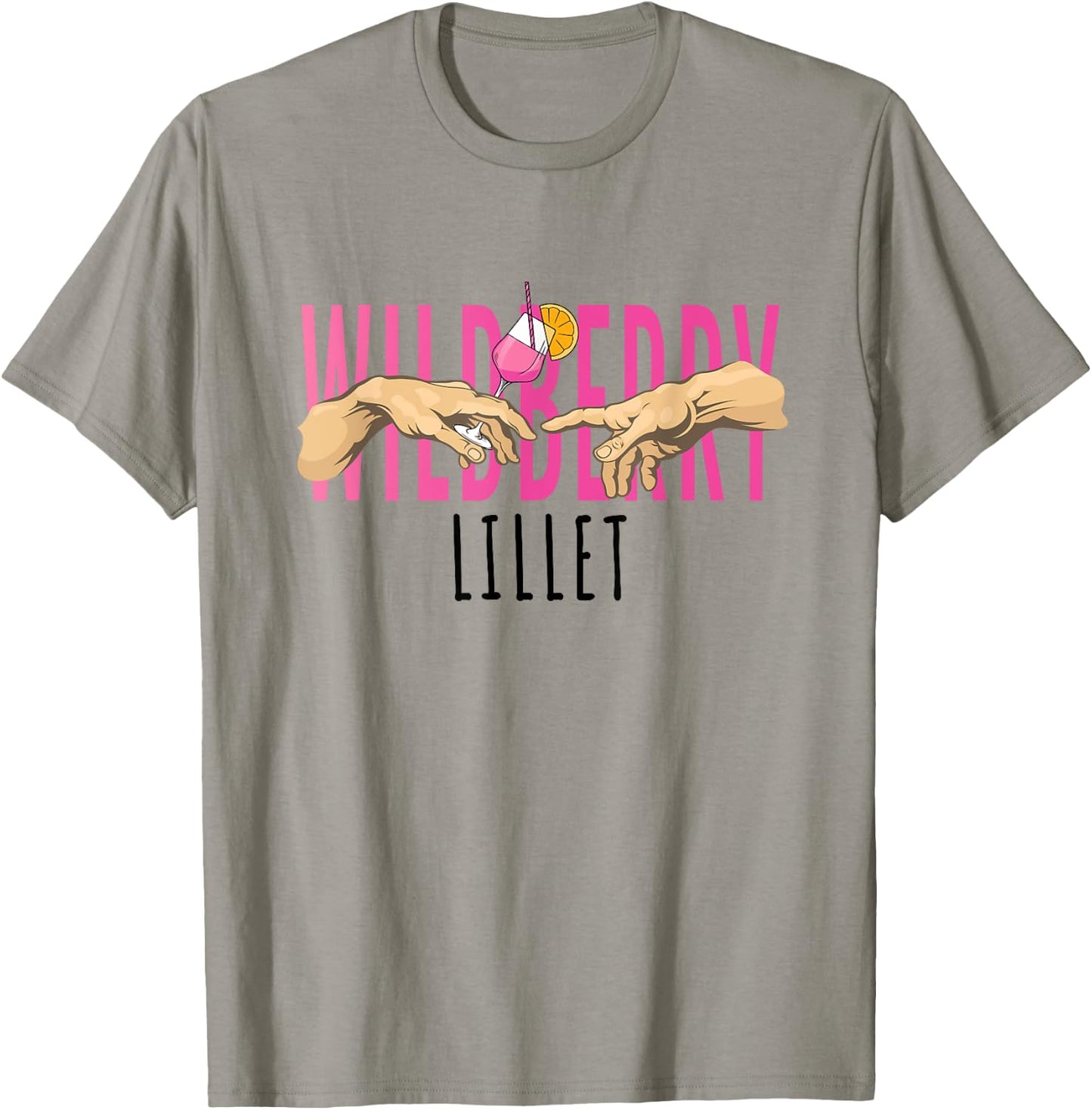 Summer Sun and Wildberry Lillet T-Shirt - T-Shirt | Sand