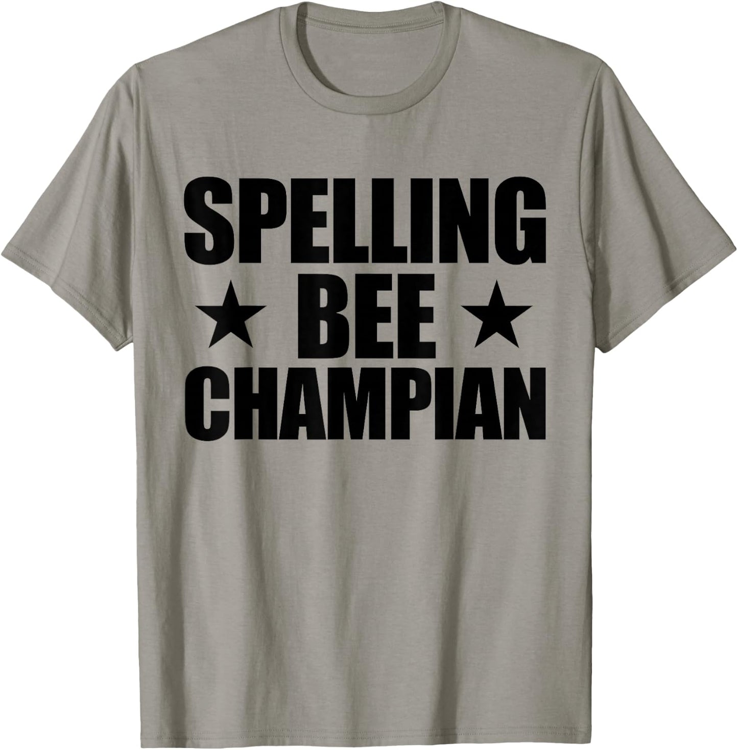 Spelling Bee Champian Mis-Spelled Funny Spelling Bee T-Shirt - T-Shirt | Sand