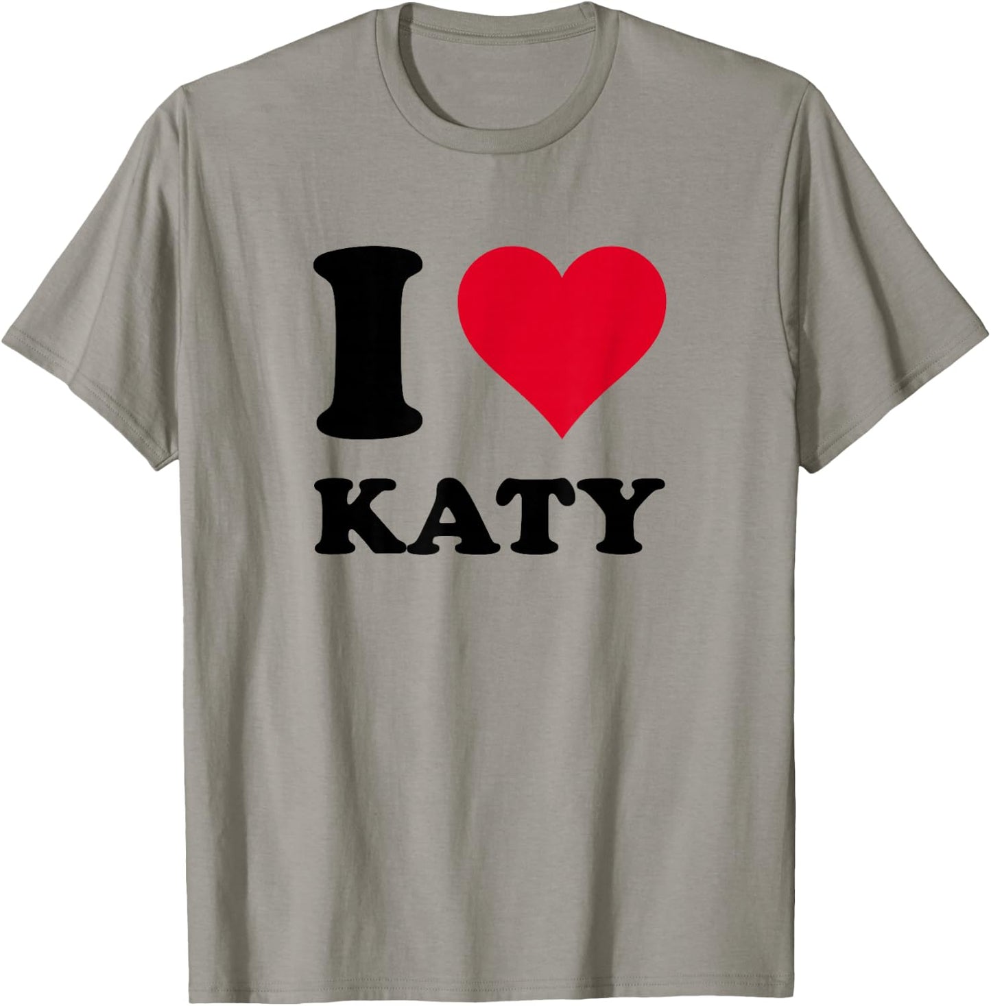 I Love Katy T-Shirt - T-Shirt | Sand