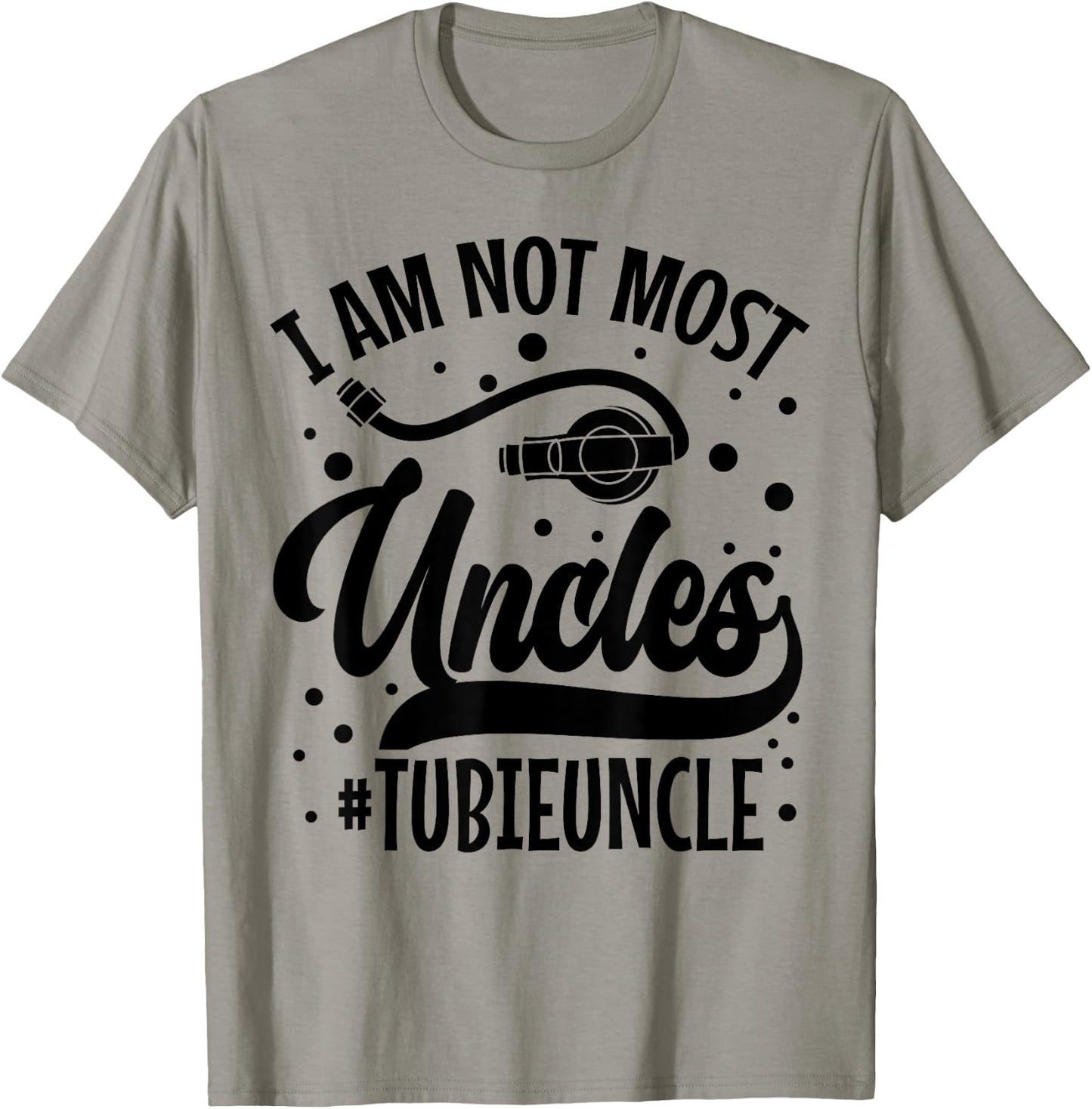 Gtube Accessories for Babies Tubie Uncle Feeding Tube T-Shirt - T-Shirt | Sand