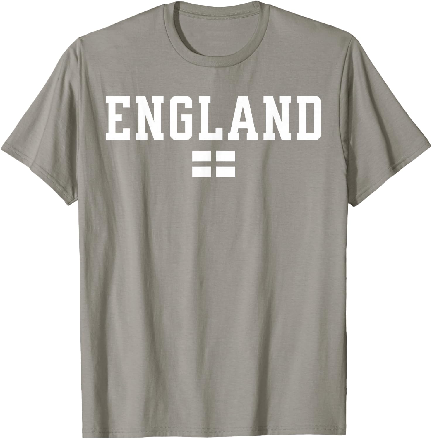 England English Flag White Red T-Shirt - T-Shirt | Sand